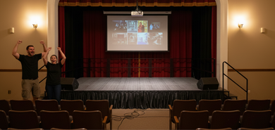 Portable Staging Powers Community Theater Magic