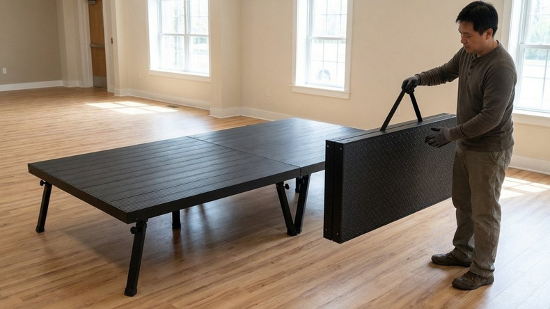 Modular Stage vs Folding Stage: Which System Fits Your Venue?