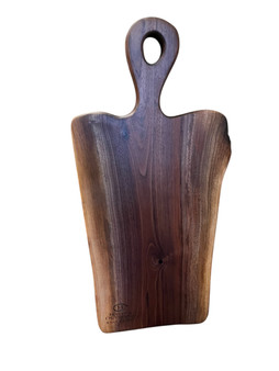 Solid Oak Custom Cutting Board with Hayden Logo