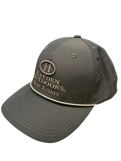 Dark Loden with Brown Logo