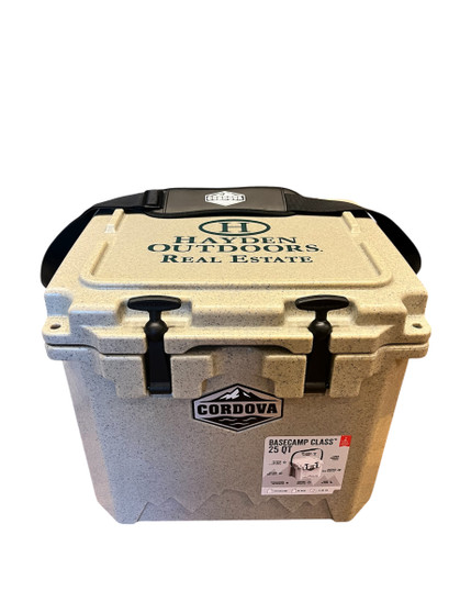 Cordova Outdoors 25qt hard Cooler Sandstone