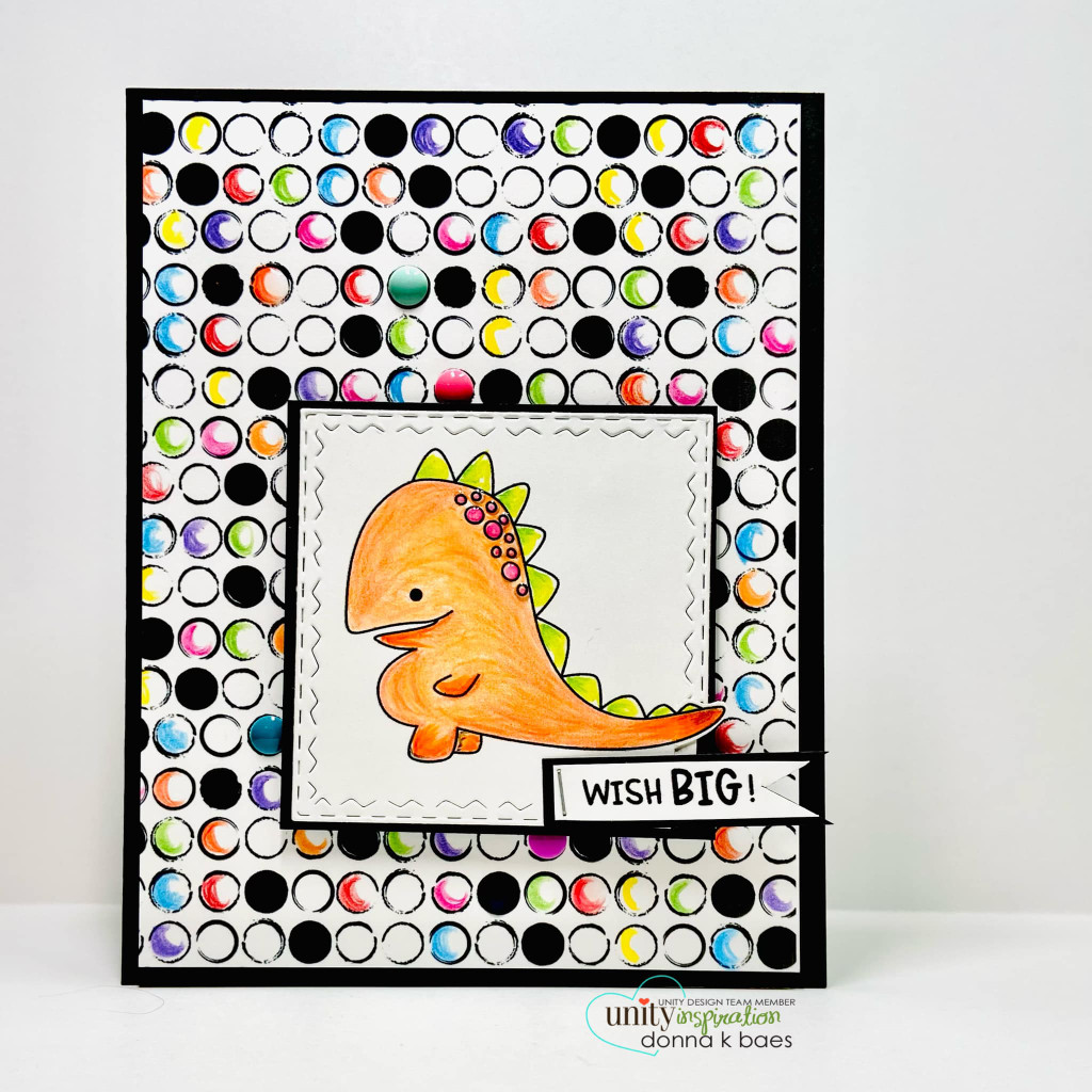 Pop Dots Background Unity Stamp Company