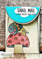 Happy Snail Mail {FRONT & CENTER stamps}