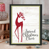 Cheerful Prancing {FRONT & CENTER stamps}