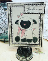 My Little Lamb {FRONT & CENTER stamps}