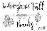Obsessively Grateful