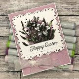 Easter Lily Blessings {FRONT & CENTER stamps}