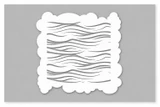 Cloud & Wave - Stencil
