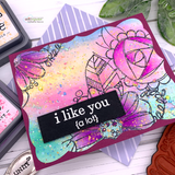 Funky Flowers {slimline}