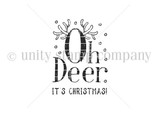 It's Christmas Oh Deer