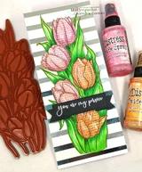 Layering Tulip Stencil