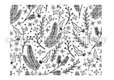 Holly Days Background
