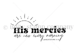 His Mercies