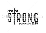 She is Strong