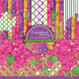 Bougainvillea Trellis {Paper Pack}