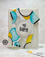 Bevy of Balloons {stamp & stencil} bundle