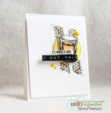 Clean white card with a small amber shot glass and 'It's worth a shot. I got this.'