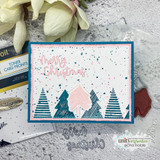 Ornamental Pines {stamp, die & stencil bundle}