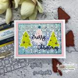 Ornamental Pines {stamp, die & stencil bundle}