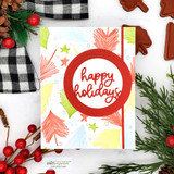 Ornamental Pines {stamp, die & stencil bundle}
