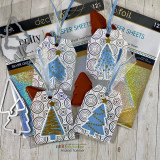 Ornamental Pines {stamp, die & stencil bundle}