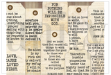 His Word Scripture Tags sheet printed with framed Bible-verse tags on soft kraft backgrounds