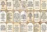 His Word Scripture Tags sheet of printed inspirational scripture gift tags