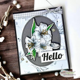 Lily Notes {stamp & stencil bundle}