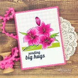 Lily Notes {stamp & stencil bundle}