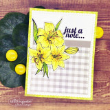Lily Notes {stamp & stencil bundle}