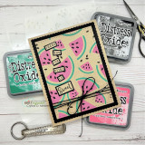 Slices of Summer {layering stencils}