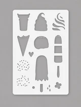 Ice Cream Stencil - Whit Kit