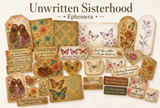 Unwritten Sisterhood Ephemera
