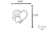 Paw & Heart Die