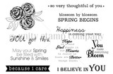 Blossom by Blossom {FRONT & CENTER stamps}
