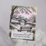 Gentle Reflections - Background of the Month - 1 Time Purchase