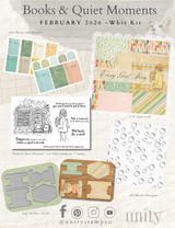 FULL February Whit Kit - Books & Quiet Moments - 1 Time Purchase