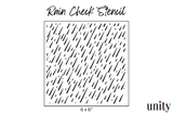 Rain Check Stencil
