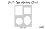 Deckle Edge Masking Stencil