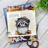 Zoo Brick Background Stencil