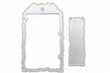 Jagged Tag/Sentiment Strip  {die}
