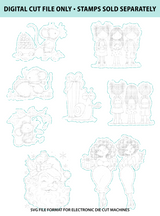 First Days to Festive Nights - Digital Cut File