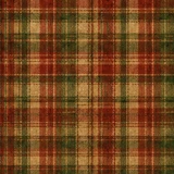 Christmas on the Range patterned paper - cozy red and green tartan plaid.