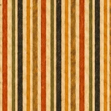 Haunted on the Range patterned paper - vintage vertical stripes in orange, gold, olive and cream.