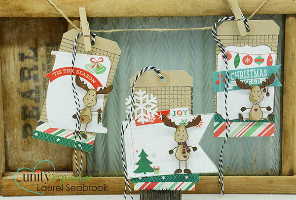 Happy KissMoose Everett Unity Stamp Company