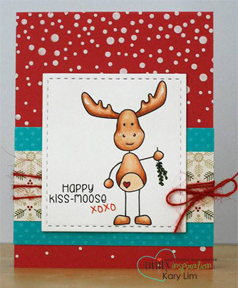 Happy KissMoose Everett Unity Stamp Company