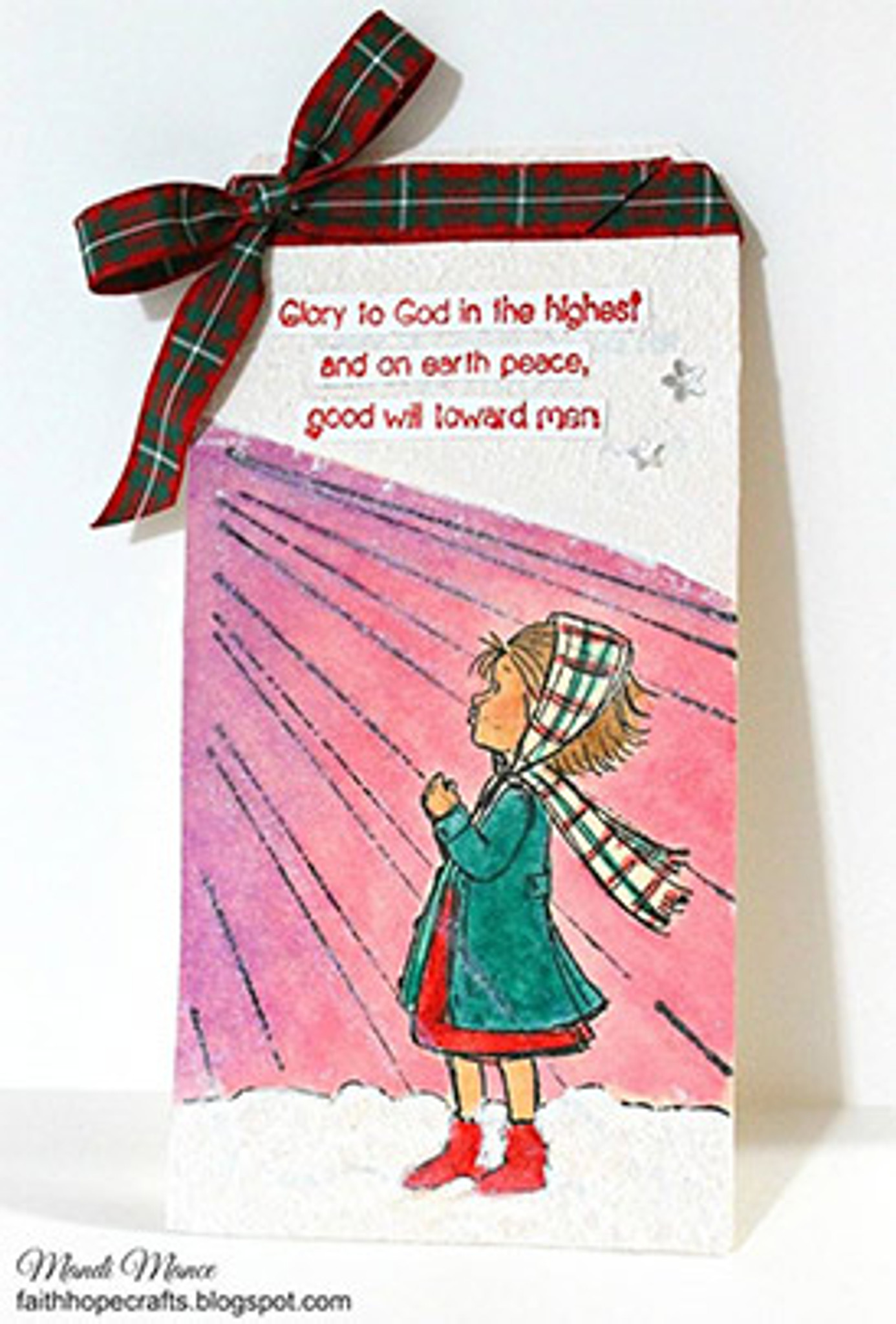 Faith Words Clear Stamp Set - Christian Faith Cards & Gifts