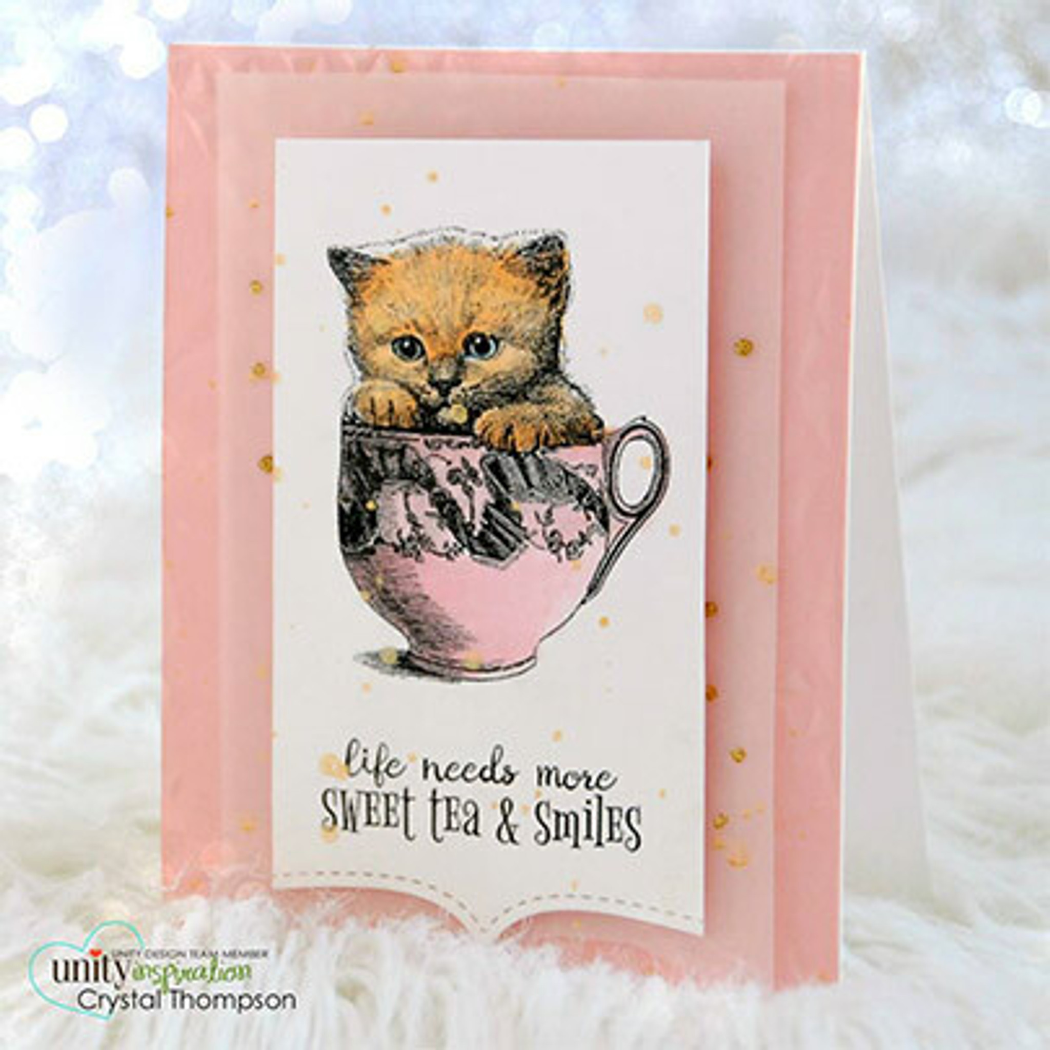 Sweet Tea Kitty - Unity Stamp Company