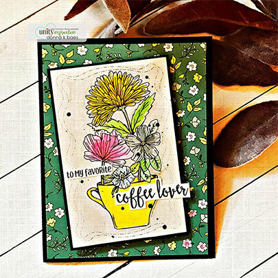 Coffee & Flowers - Unity Stamp Company