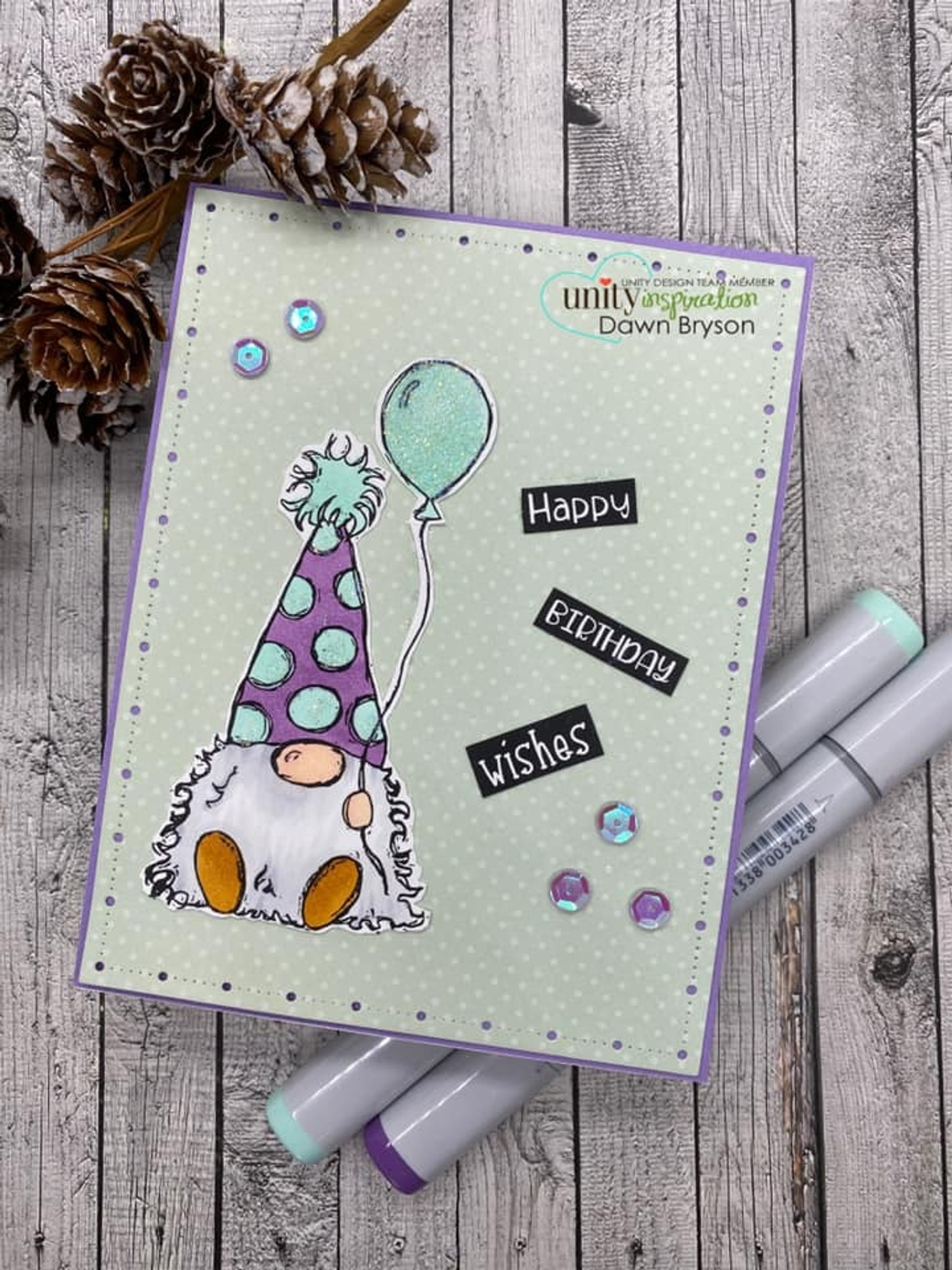 NORBERT'S BIRTHDAY STAMPS SET by PHOTOPLAY - GNOMES BIRTHDAY PARTY ~ –  BARBS CRAFT DEPOT